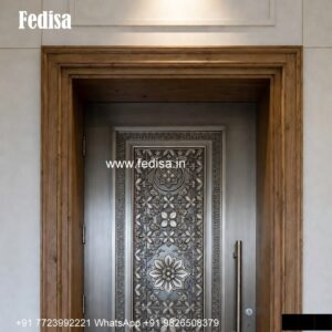 Aluminium Door Design, Double Door Home Design | Wooden Door Design 2026