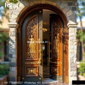 Grill Gate Design For Main Door, Grill Double Door Design | Wooden Door Design 2026