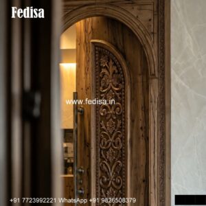 Grill Gate Design For Main Door, Glass Design For House Front | Wooden Door Design 2026