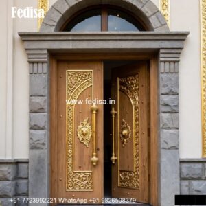 Aluminium Door Design, Main Door Peacock Designs | Wooden Door Design 2026