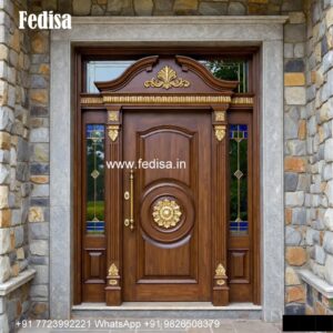 Panel Door Design, Wooden Round Door Design | Single Entry Doors 2026