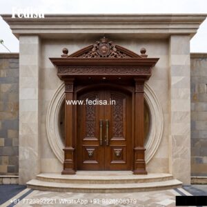 Traditional Main Door Designs For Home, Door With Ventilation Design | Single Entry Doors 2026