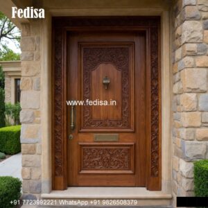 Safety Grill Gate Design For Main Door, Wooden Front Door Design For Home | Single Entry Doors 2026