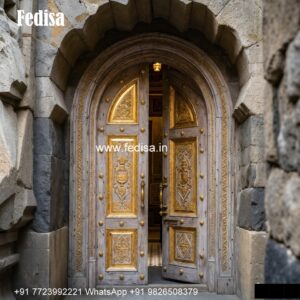 Pooja Door Design, Door Border Design | Single Entry Doors 2026