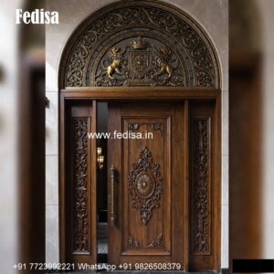 Pooja Door Design, Sliding Wardrobe Designs Catalogue | Single Entry Doors 2026