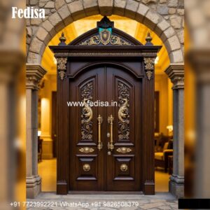 Teak Wood Door Design, Latest Main Door Design 2026 | Single Entry Doors 2026