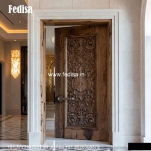 Teak Wood Door Design, Pooja Room Door Designs With Glass | Single Entry Doors 2026
