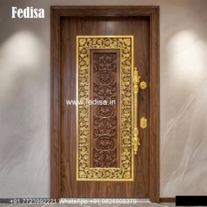 Pooja Door Design, Main Darwaja Design | Single Entry Doors 2026