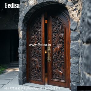 Teak Wood Door Design, Church Door Design | Single Entry Doors 2026
