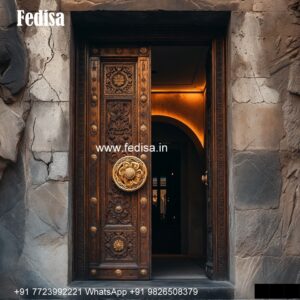 Sunmica Door Design, Drawing Room Door Design With Glass | Single Entry Doors 2026