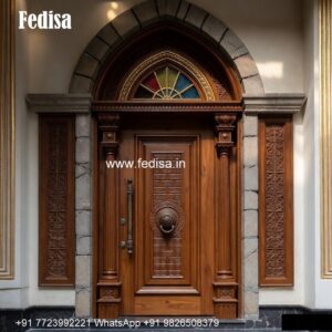 Teak Wood Door Design, Glass Door Design For Home | Single Entry Doors 2026