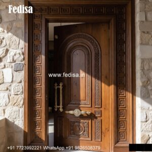 Teak Wood Door Design, Ss Gate Design Single Door | Single Entry Doors 2026