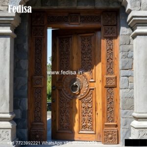 Sunmica Door Design, Modern Pooja Room Door Designs | Single Entry Doors 2026