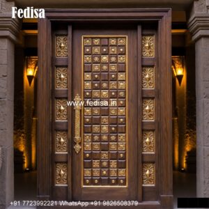 Teak Wood Door Design, Ventilation Door Design | Single Entry Doors 2026