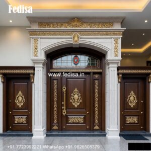 Double Door Iron Gate Design, Wooden Round Single Door Design | Single Entry Doors 2026