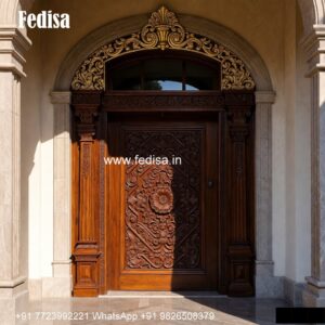 Teak Wood Door Design, Single Glass Door Design | Single Entry Doors 2026