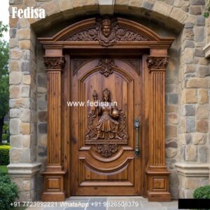 Teak Wood Door Design, Veranda Door Design | Single Entry Doors 2026
