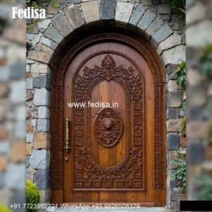 Ply Door Design, Wooden Door Ganesh Design | Single Entry Doors 2026