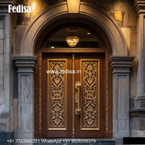 Pooja Door Design, Double Net Door Design | Decorative Wooden Door Latest