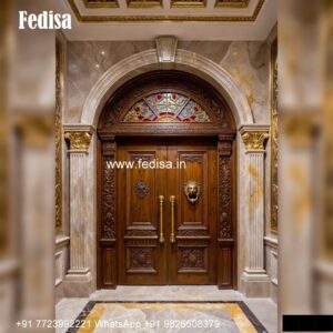 Pooja Door Design, Cartoon Door Design | Decorative Wooden Door Latest