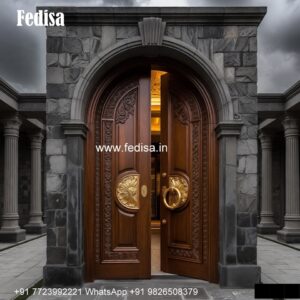 Teak Wood Door Design, Main Steel Door Design | Decorative Wooden Door Latest