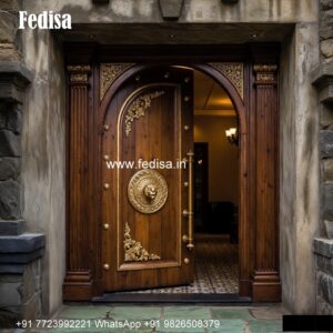 Pooja Door Design, Plywood Darwaja Design | Decorative Wooden Door Latest