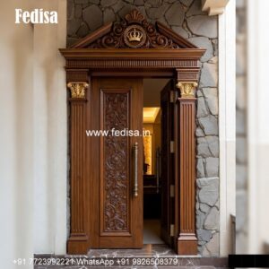 Double Door Design Catalogue, Modern Main Doors | Decorative Wooden Door Latest