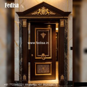 Double Door Iron Gate Design, Inter Wood Door Design | Decorative Wooden Door Latest
