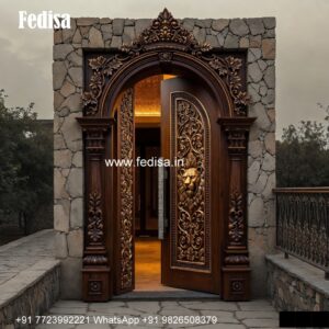 New Door Design 2171, Flat Main Entrance Design | Decorative Wooden Door Latest