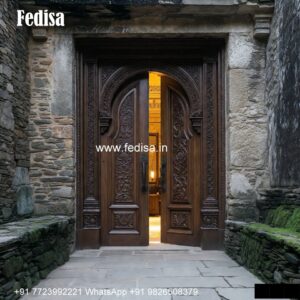 Teak Wood Door Design, Modern Door Grill Design | Decorative Wooden Door Latest