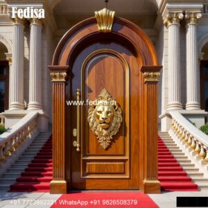 Pooja Door Design, Two Palla Door Design | Decorative Wooden Door Latest