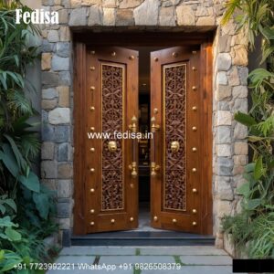 Pooja Door Design, Door Main Design | Decorative Wooden Door Latest