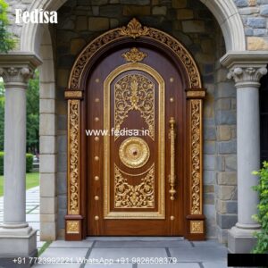 Metal Door Design, Door Round Design | Decorative Wooden Door Latest