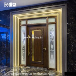 Double Door Iron Gate Design, Building Main Door Design | Decorative Wooden Door Latest