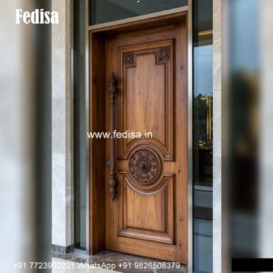 Teak Wood Door Design, Main Door Screen Design | Decorative Wooden Door Latest