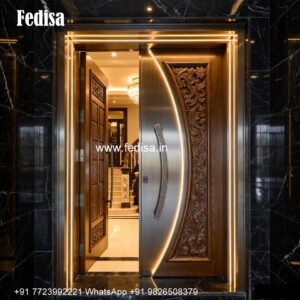 New Door Design 2191, Double Door Design Iron | Decorative Wooden Door Latest