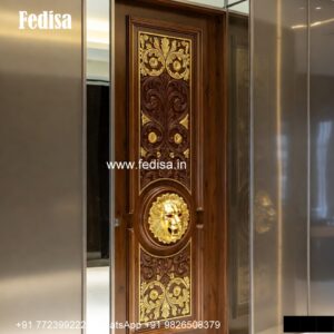 Double Door Iron Gate Design, White Door Design With Glass | Decorative Wooden Door Latest