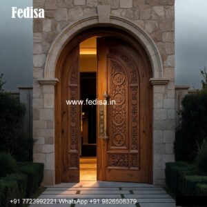 Teak Wood Door Design, Home Iron Door Design | Decorative Wooden Door Latest