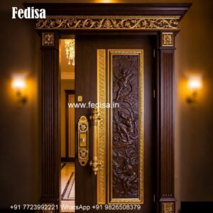 Latest Door Design, Pooja Room Door Design | Decorative Wooden Door Latest