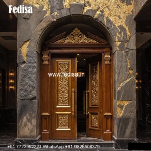 Wooden Double Door Design, Room Gate Design | Decorative Wooden Door Latest