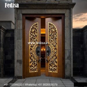 Chokhat Design, Pooja Room Door Designs With Glass And Wood | Decorative Wooden Door Latest