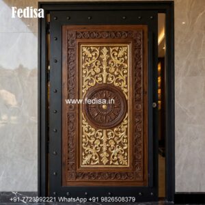 Simple Main Door Designs For Home, Hidden Door Design | Decorative Wooden Door Latest