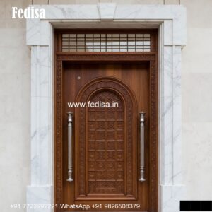 Wooden Double Door Design, Vasakal Design | Decorative Wooden Door Latest