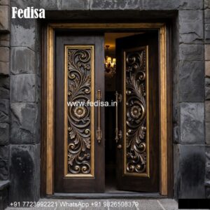 Wooden Double Door Design, Safety Door Jali Design | Decorative Wooden Door Latest