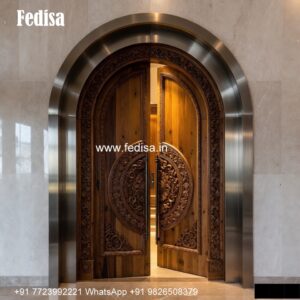 Door Paint Design, Pooja Room Door Designs For Home | Decorative Wooden Door Latest