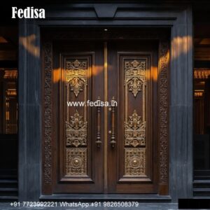 Door Grill Design 2044, Steel Double Door Design | Decorative Wooden Door Latest