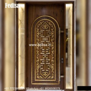Simple Main Door Designs For Home, Sheet Metal Door Design | Decorative Wooden Door Latest