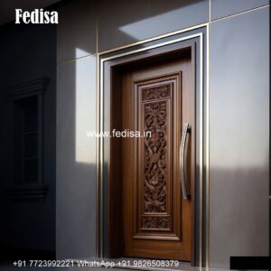 Wooden Double Door Design, Main Door Wall Design | Decorative Wooden Door Latest