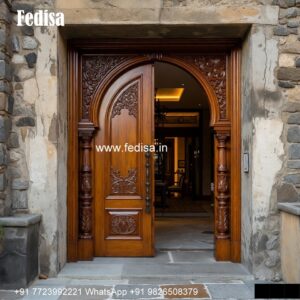 Door Gate Design, Teak Wood Main Door Carving Designs | Decorative Wooden Door Latest