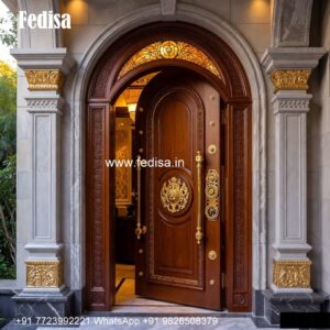 Jali Door Design 2057, Main Door With Window Design | Decorative Wooden Door Latest
